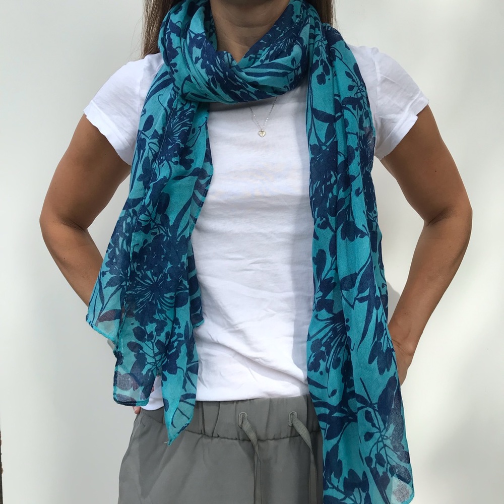 Floral scarf